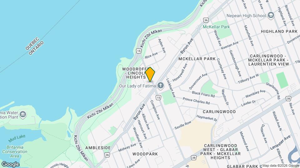 929 Richmond Rd Map and Location Details