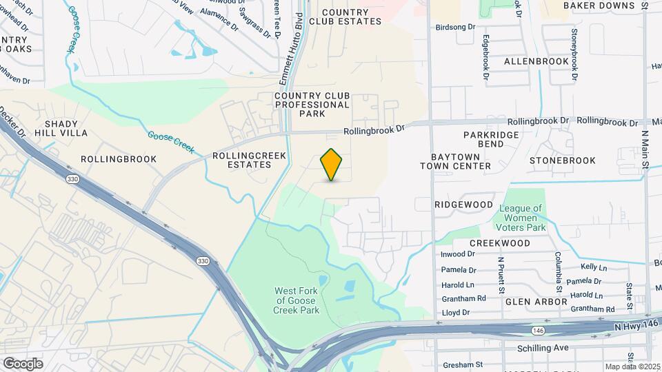 2303 Sanders Brook Dr Mapa y Detalles de la Ubicación