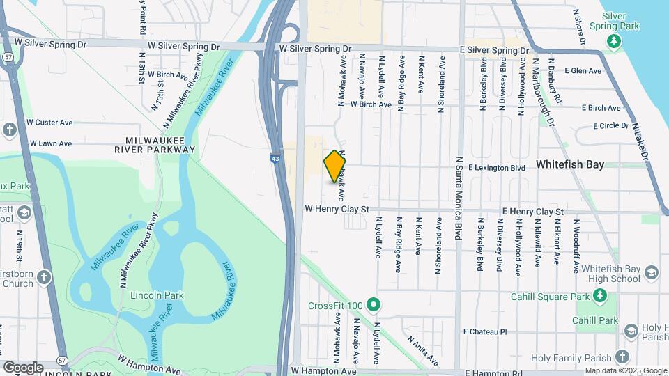 5247 N Mohawk Ave Map and Location Details