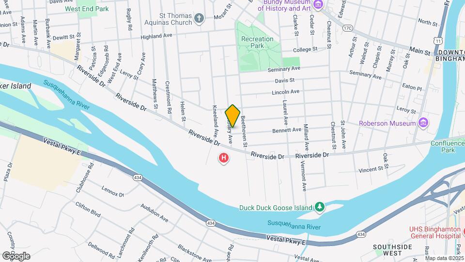 78 Bennett Ave Map and Location Details