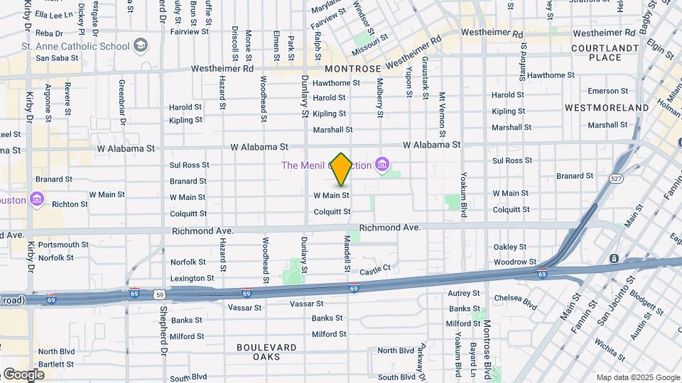 1612 W Main St Mapa y Detalles de la Ubicación