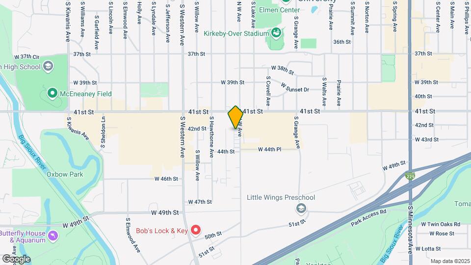 3505 S West Ave, Unit 6 Map and Location Details