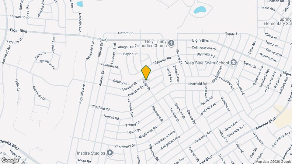 11107 Cranston St Mapa y Detalles de la Ubicación
