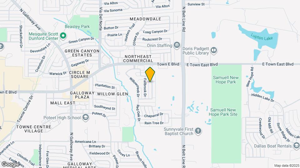 3403 Chapelwood Dr Map and Location Details