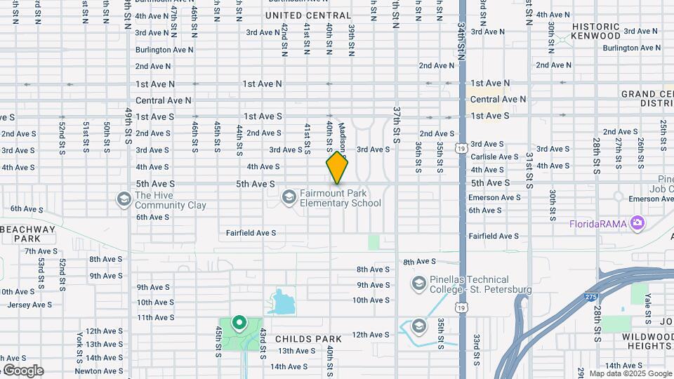 505 Madison St S Map and Location Details
