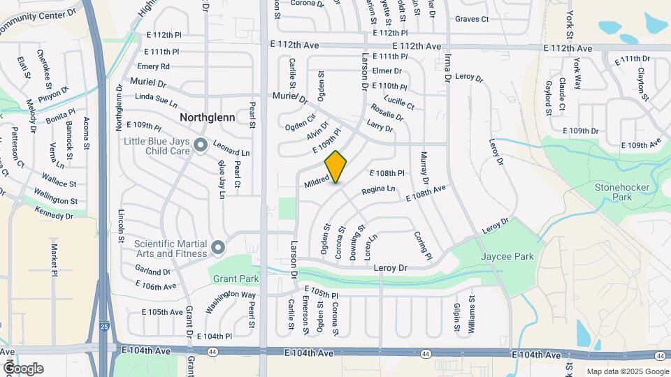 10821 Larry Dr, Unit 2 Map and Location Details