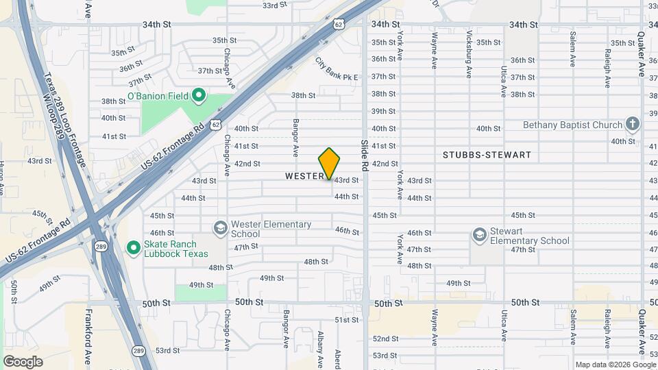 5301 43rd St Mapa y Detalles de la Ubicación