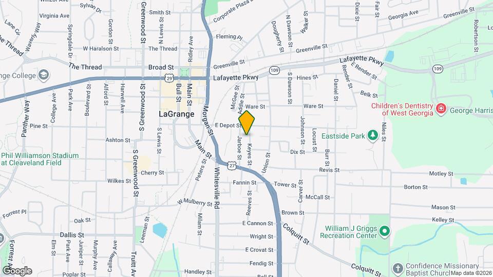 106 Keyes St Map and Location Details