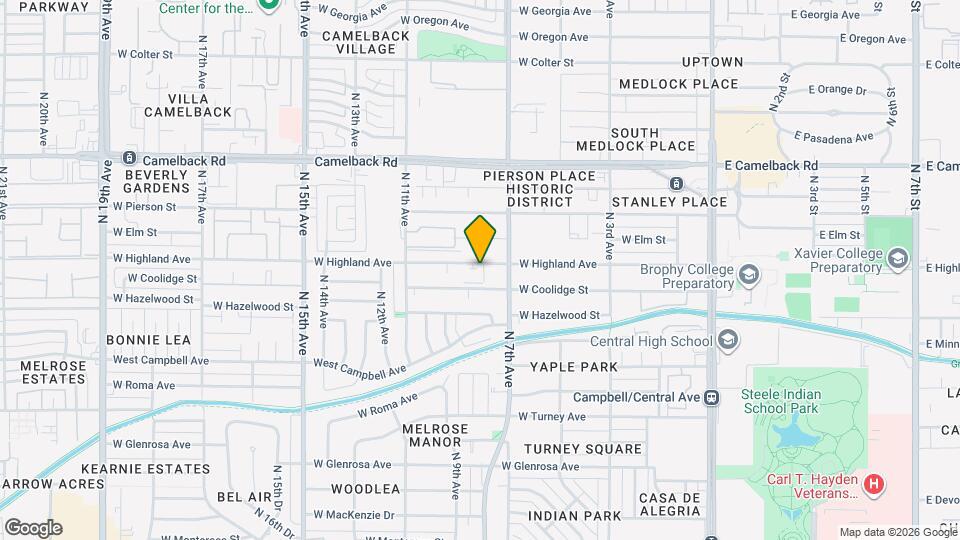 Highland Metro Map and Location Details