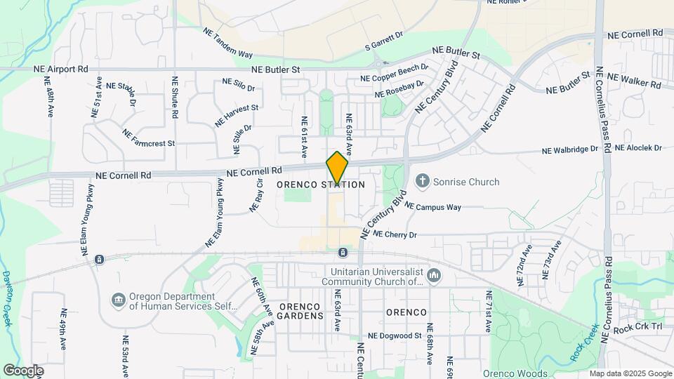 6211 NE Carillion Dr Map and Location Details