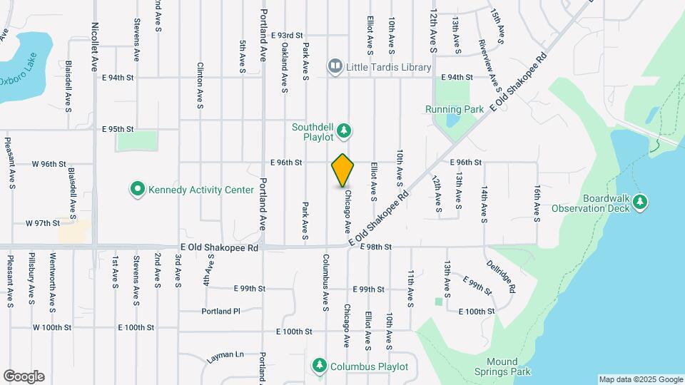 9630 Chicago Ave Mapa y Detalles de la Ubicación