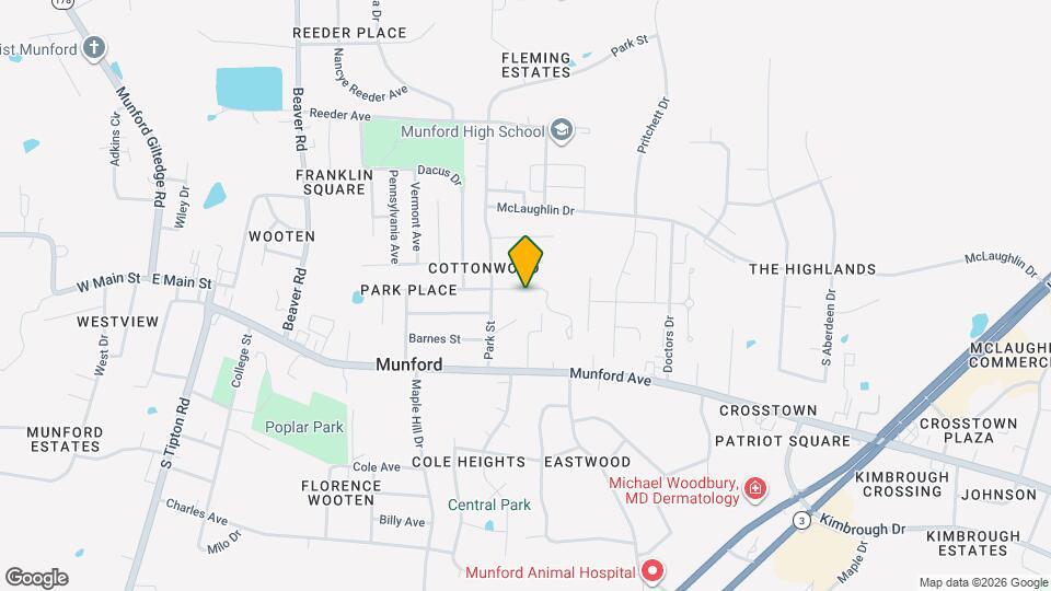 75 Cottonwood Dr, Unit 1003 Map and Location Details