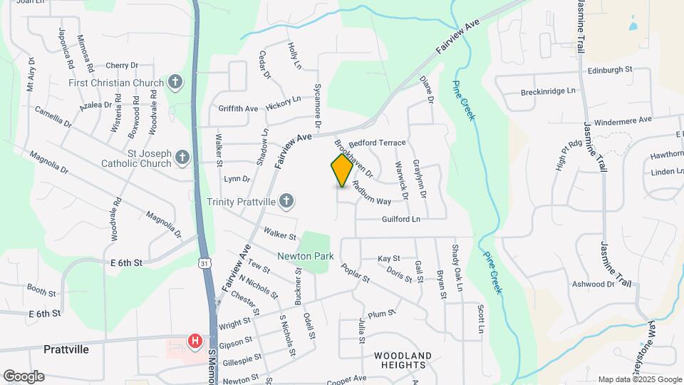 344 Bedford Terrace Map and Location Details