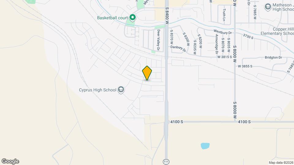 8512 W Cordero Dr Map and Location Details