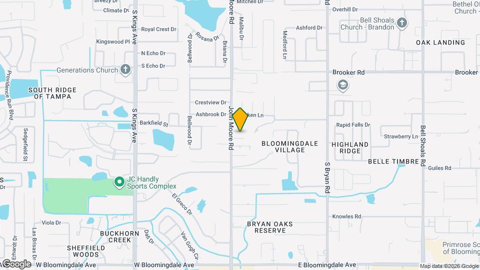 105 Ridge Ct Mapa y Detalles de la Ubicación