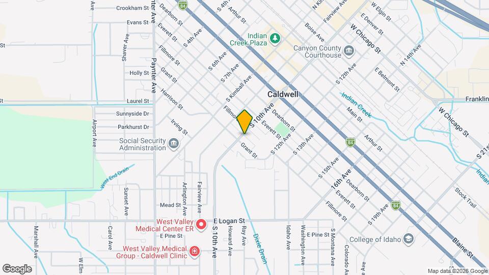 719 S 10th Ave Map and Location Details