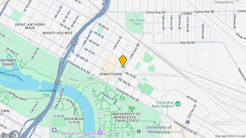 501 15th Ave SE Mapa y Detalles de la Ubicación