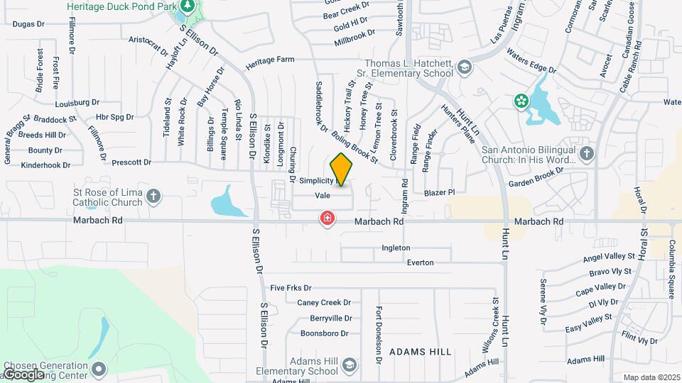 9619 Vale Map and Location Details