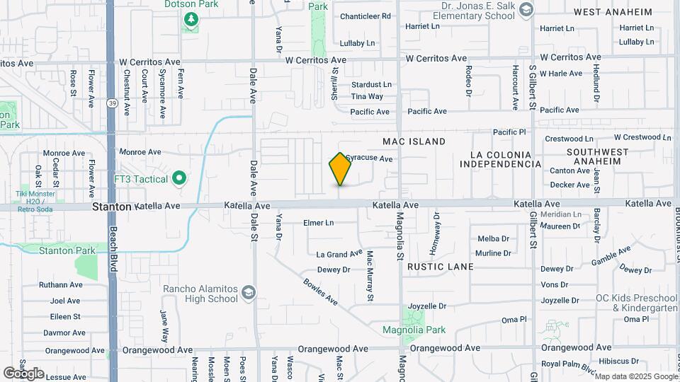 10942 Mac St Map and Location Details