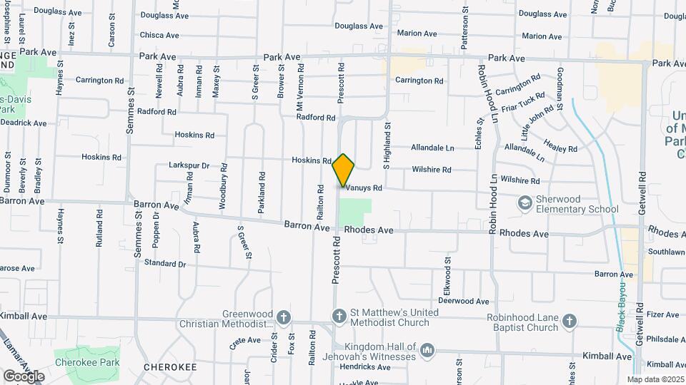 1120 S Prescott St Map and Location Details