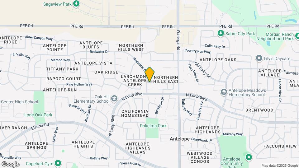 9413 Redwater Dr Map and Location Details