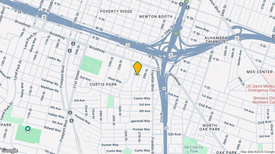 2553 27th St Map and Location Details