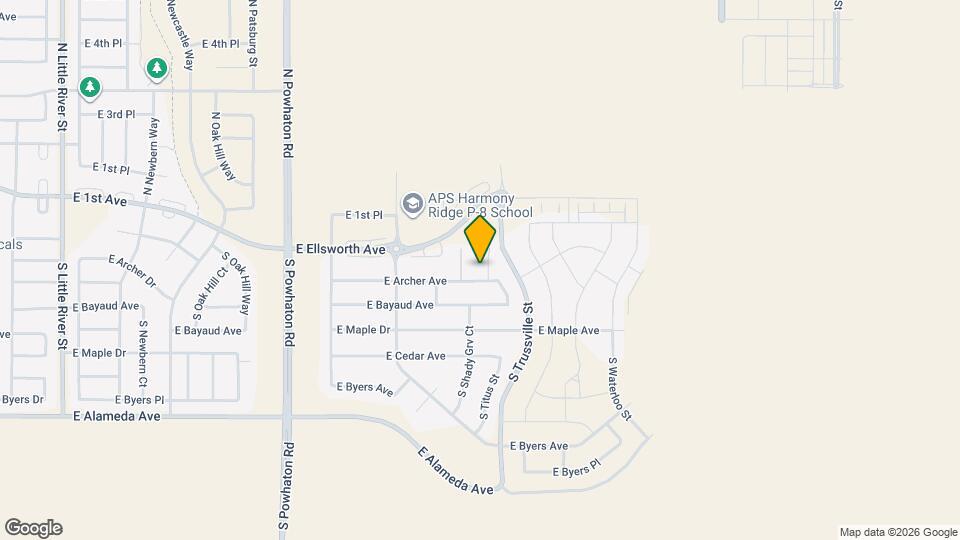 47 S Titus St Map and Location Details