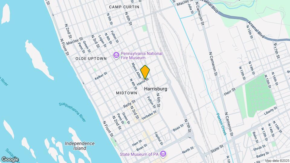 1540 N 5th St Map and Location Details