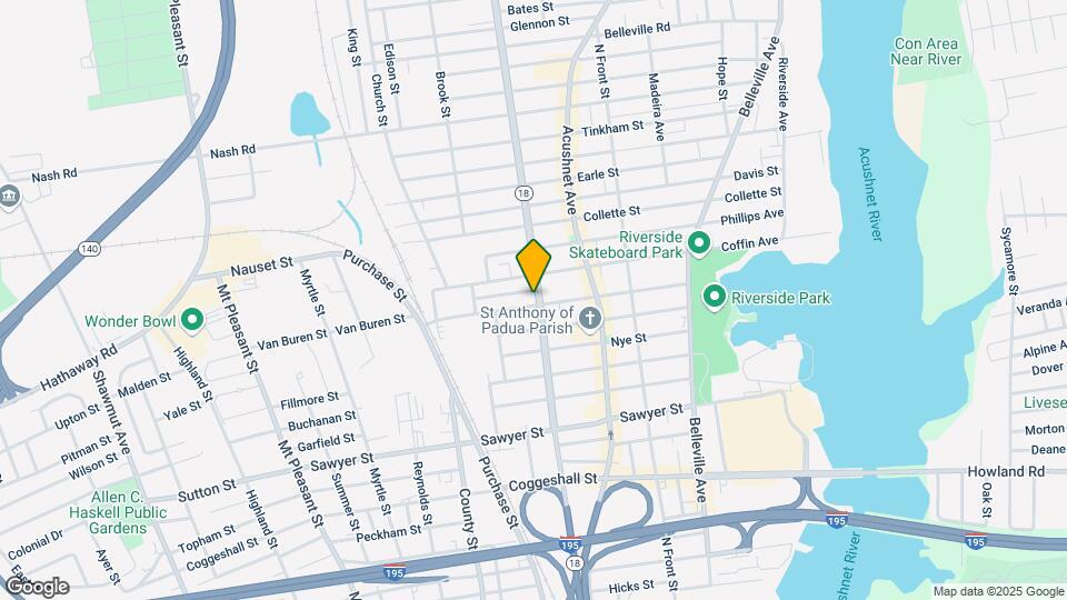 219-221 Ashley Blvd Map and Location Details