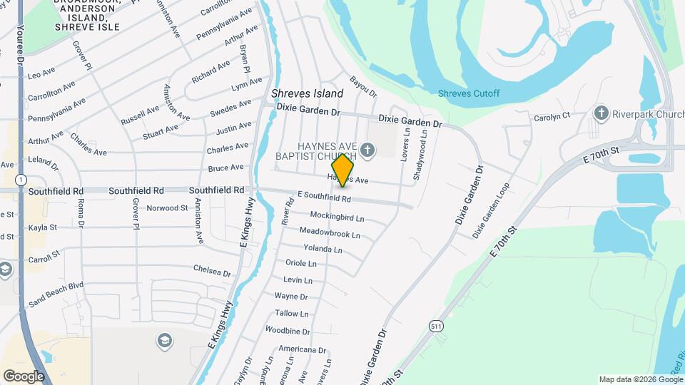 510 E Southfield Rd Map and Location Details