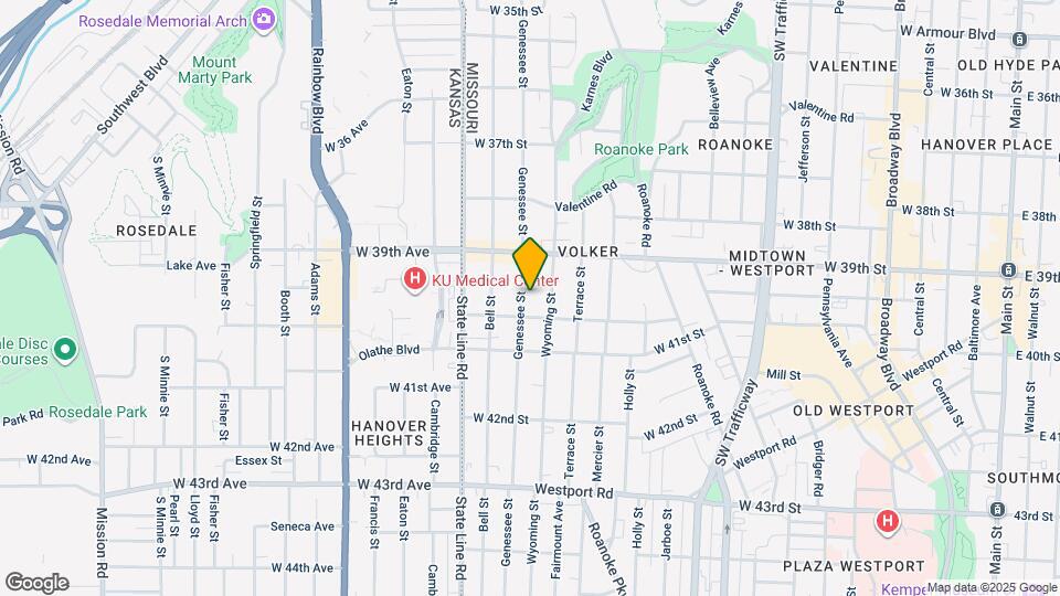 3931 Genessee St Map and Location Details