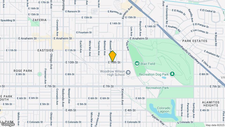 4200-4212 E 10th St Map and Location Details