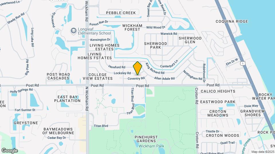 2544 Coventry Rd Map and Location Details