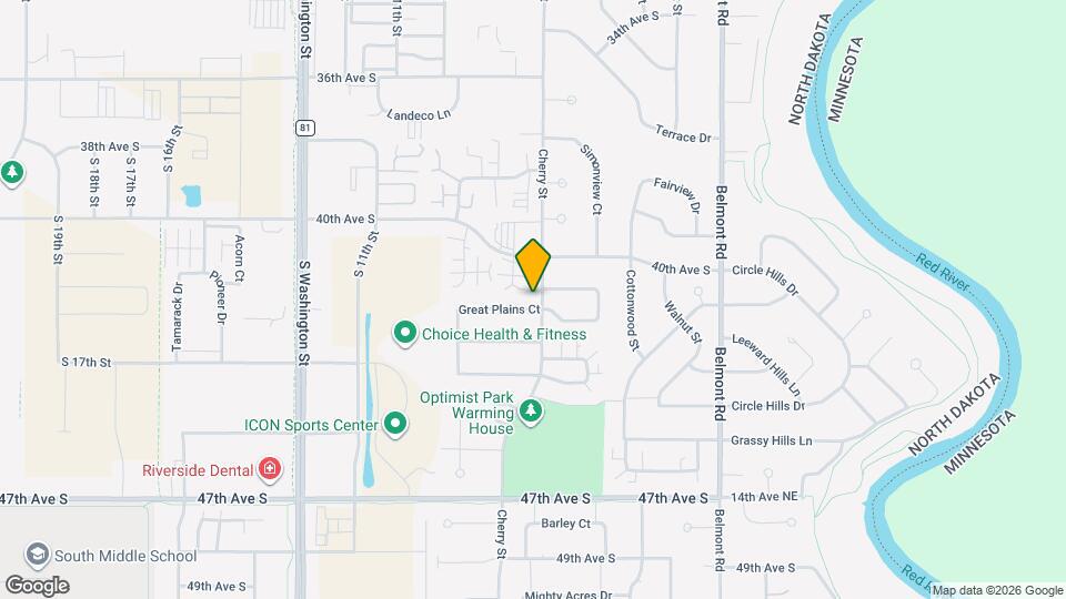 700 Great Plains Ct Map and Location Details