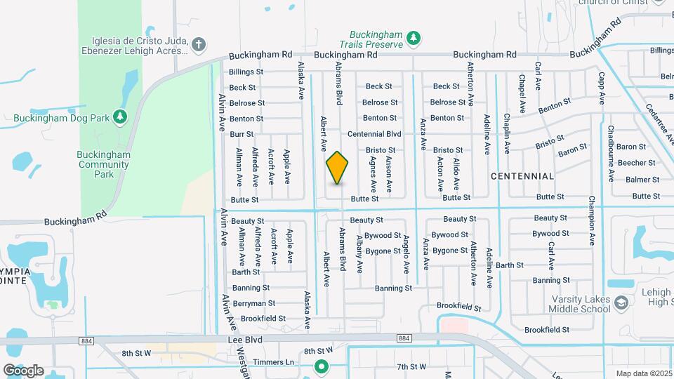 1011-1013 Abrams Blvd Map and Location Details