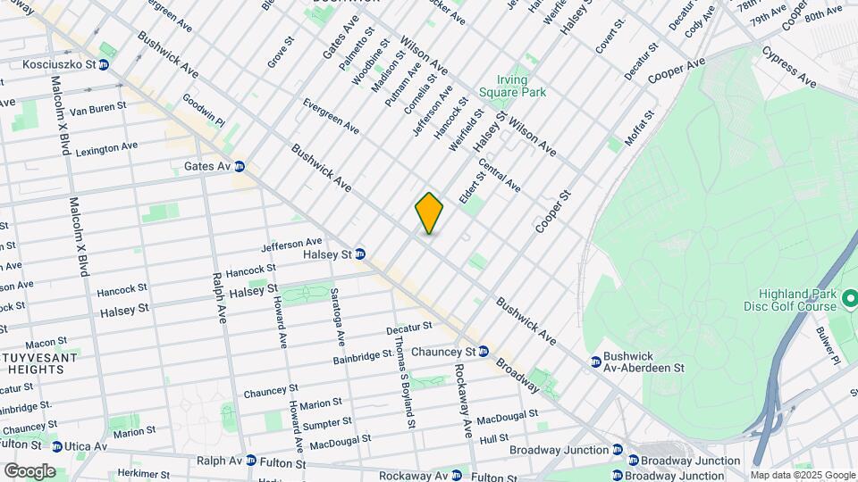 1285 Bushwick Ave Map and Location Details