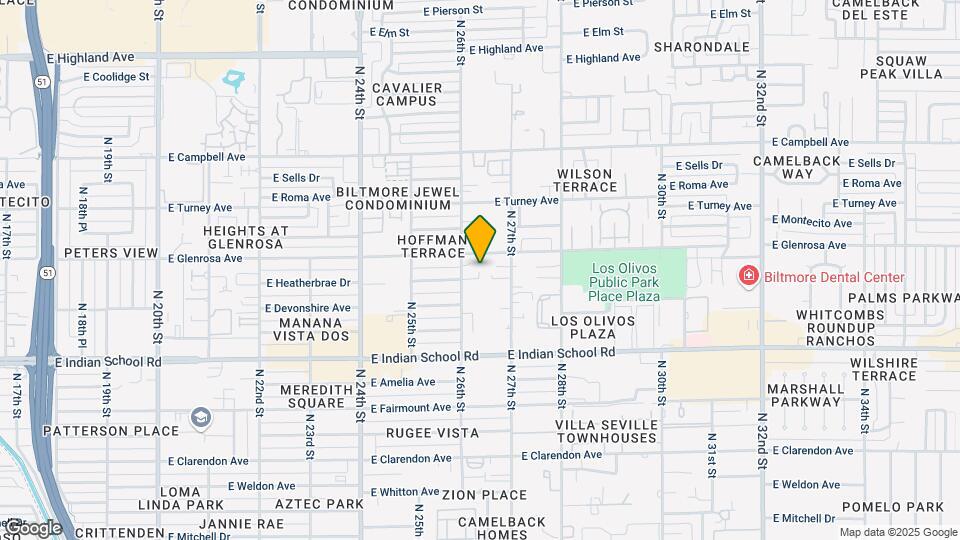 The V on 26th Apartments Mapa y Detalles de la Ubicación