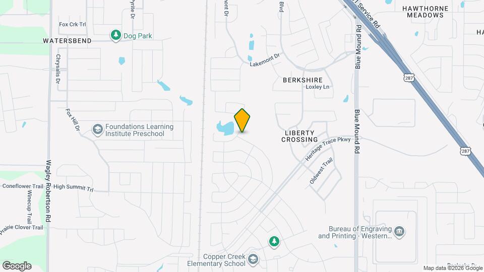 9328 Bronze Meadow Dr Map and Location Details