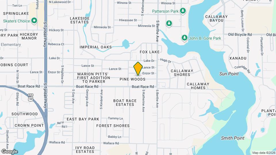 6601 Pridgen St Map and Location Details