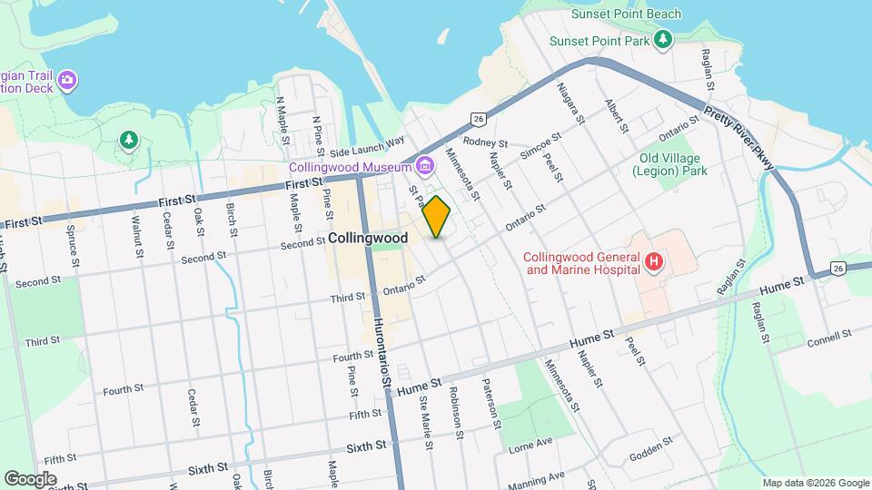 128 Saint Paul St Map and Location Details