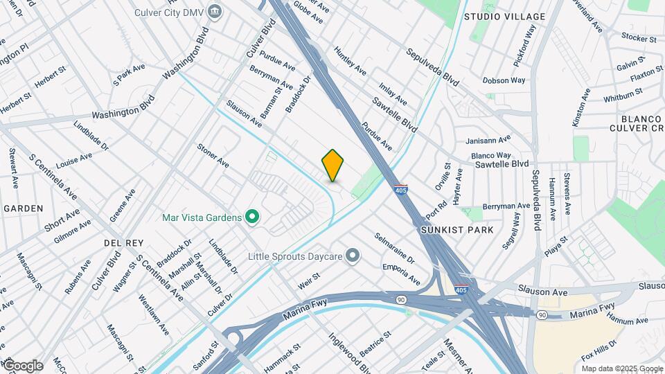 5025 S Slauson Ave Map and Location Details