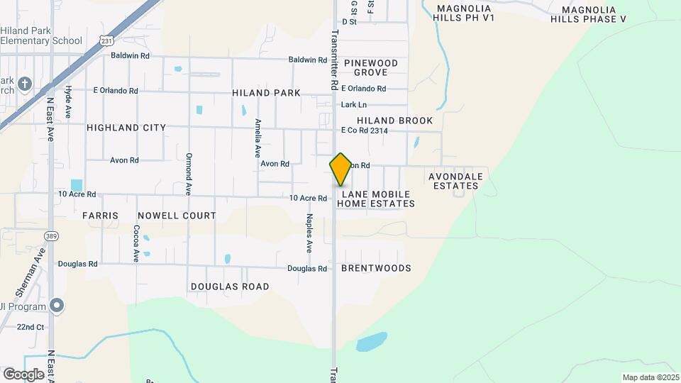 2608 Transmitter Rd Map and Location Details