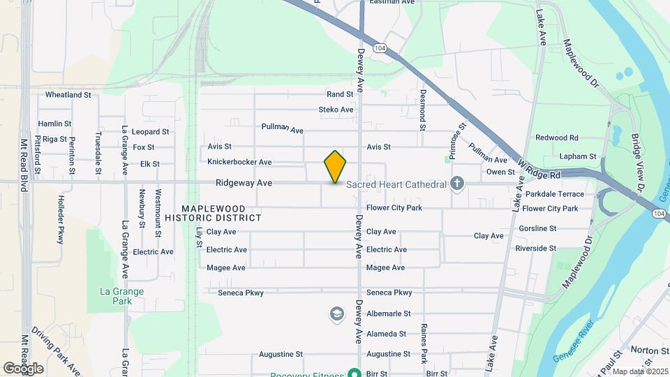 401 Ridgeway Ave Mapa y Detalles de la Ubicación