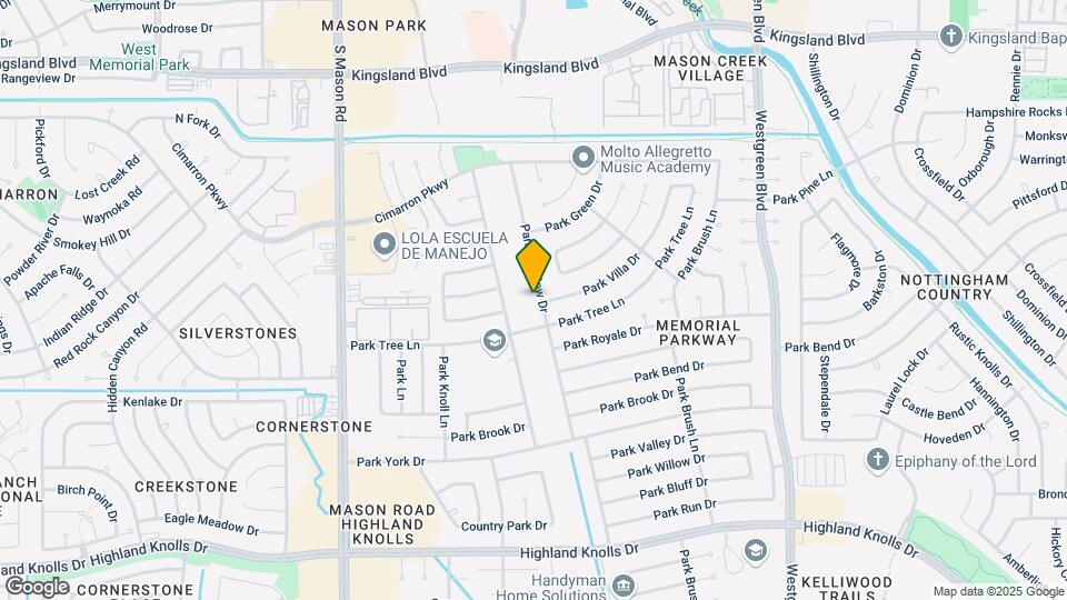 1026 Park Meadow Dr Map and Location Details