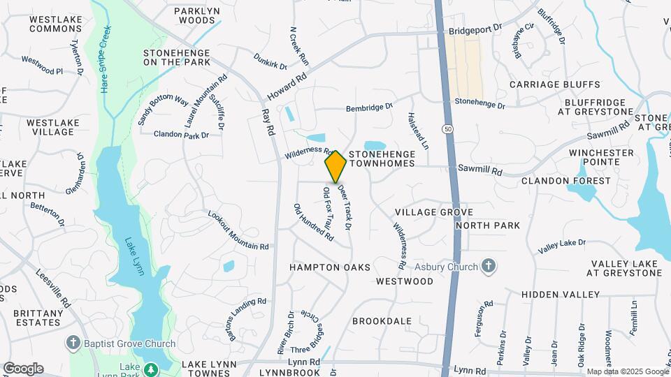 7445 Deer Track Dr Map and Location Details