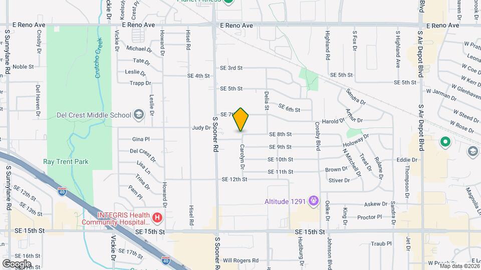 5721 SE 8th St Map and Location Details