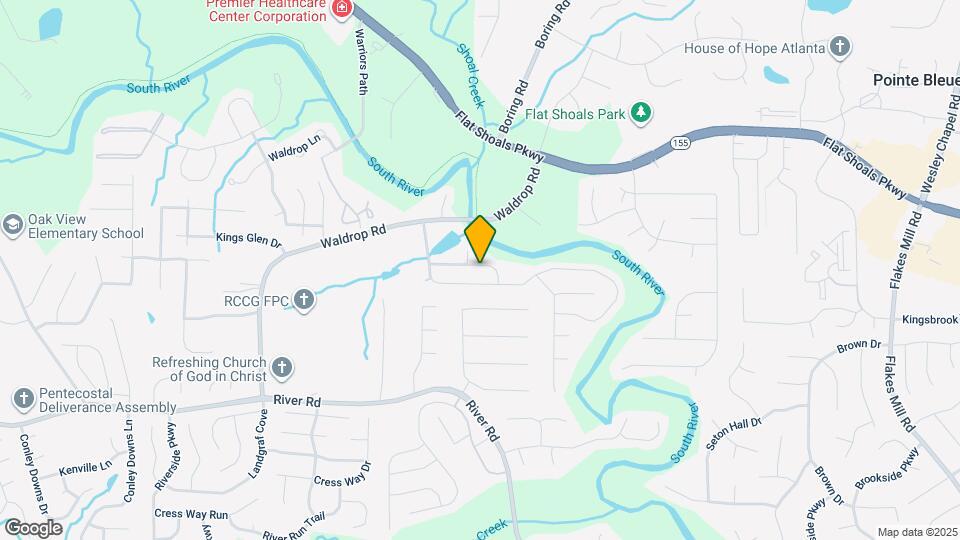 3451 Waldrop Creek Trail Map and Location Details
