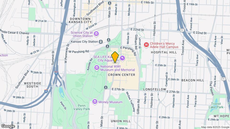 2510 Grand Blvd, Unit 2502 Map and Location Details
