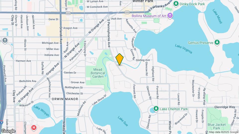 1400 S Pennsylvania Ave Map and Location Details