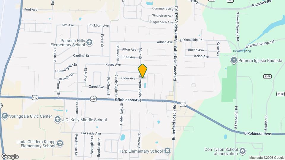 1741 Apple Butter St Map and Location Details